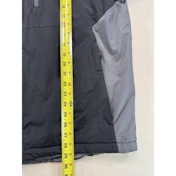 NordicTrack Men’s Gray Winter Ski Jacket Hooded Fleece Lined Size Medium - Picture 4 of 9